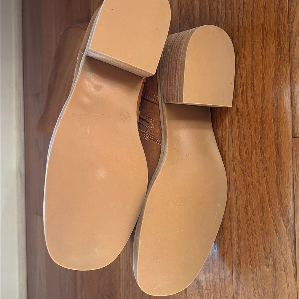 NEW Blondo Christian Waterproof Boot Women's Size 11 Tan Suede Tall MSRP $229 - Picture 5 of 12